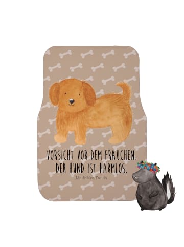 Mr. & Mrs. Panda Automatte Hund Flauschig mit Spruch in Hundeglück
