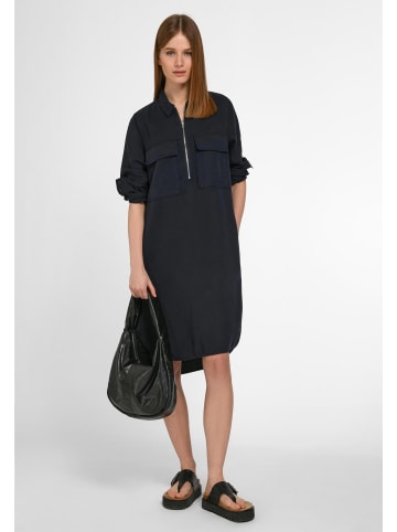 WALL London Midikleid Dress in navy