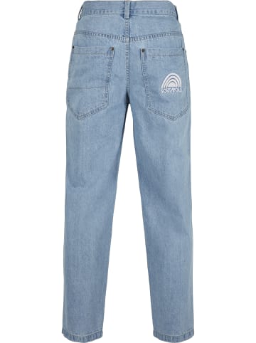 Southpole Baggy & Loose in retro midblue