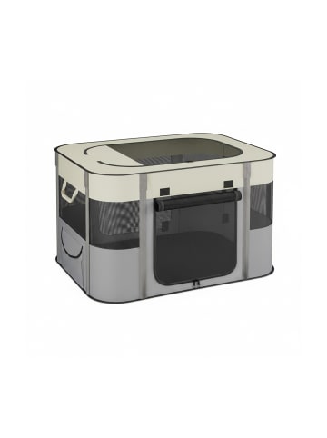 relaxdays Welpenauslauf in Mehrfarbig - (B)71 x (H)43 x (T)55 cm