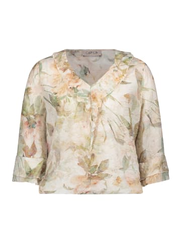 CARTOON Rüschenbluse mit 3/4 Arm in Cream/Apricot