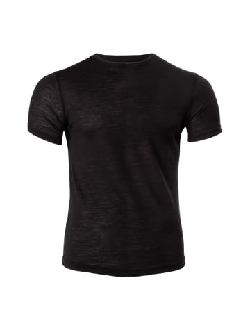 Occulto 100% Merino Shirt Montreal in Schwarz