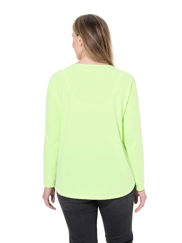 LAURASØN Longsleeve in neon lemon