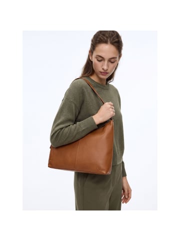 VLD VOi Leather Design Texas Schultertasche Leder 33 cm in cognac