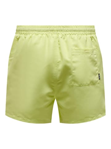 Only&Sons Badeshorts 'ONSTED' in grün