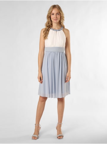 Marie Lund Abendkleid in hellblau ecru - 0006