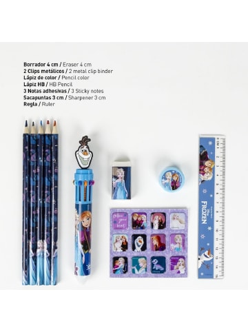 Disney Frozen Schreibwaren-Set für Kinder in Blau