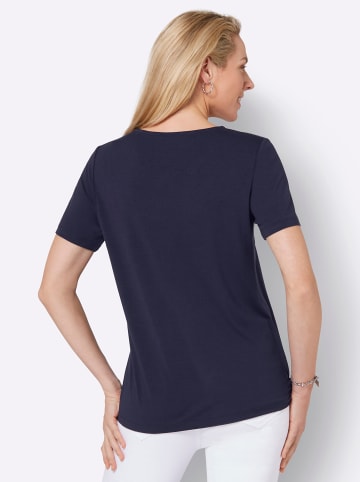 WITT WEIDEN Rundhalsshirt in marine