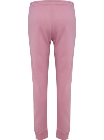 Hummel Sporthose "Hmlmover Cotton Cuff Pants Woman" in Lila