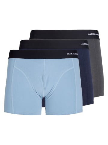 Jack & Jones 3er-Pack Trunks in Asphalt