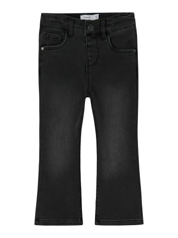 name it Thermojeans  NMFSALLI BOOT FLEECE in black denim
