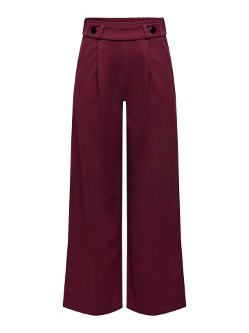 JDY Hose mit weitem Beinschnitt in Windsor Wine