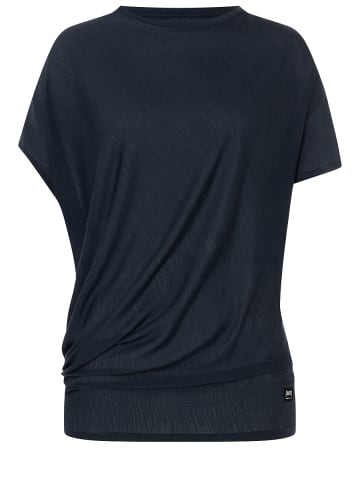 super.natural Merino T-Shirt W YOGA LOOSE TEE in blau