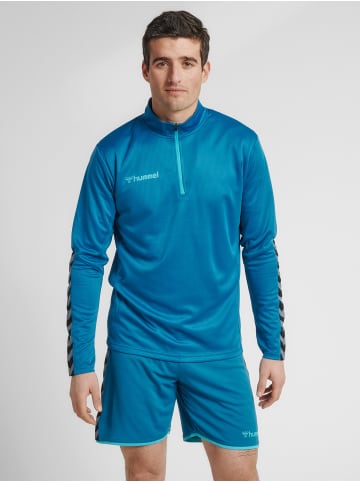 Hummel Halbreißverschluss Jacke Hmlauthentic Herren in CELESTIAL