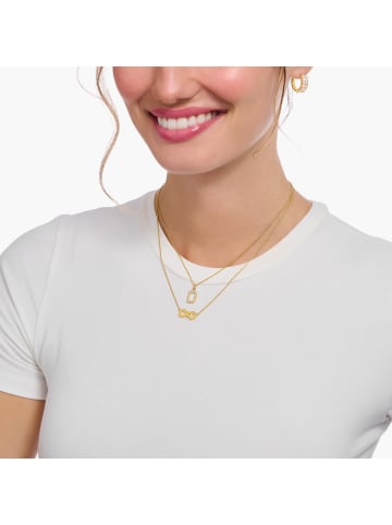Thomas Sabo Kette in gold, weiß
