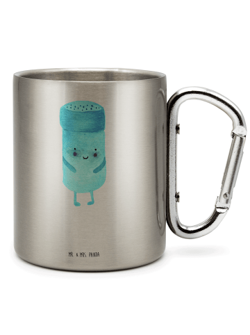 Mr. & Mrs. Panda Thermobecher Beste Freunde Salz mit Spruch in Silber