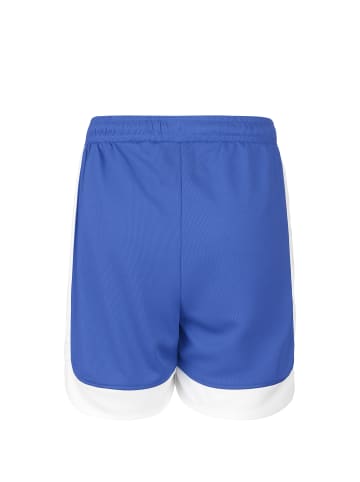 Spalding Shorts Hustle in blau / weiß