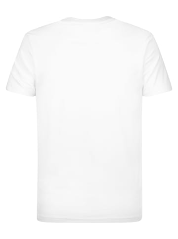 Petrol Industries 2er-Pack Basic T-Shirt Rundhals Pioneer in Weiß