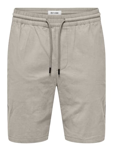 Only&Sons Shorts 'CAPRI' in grau