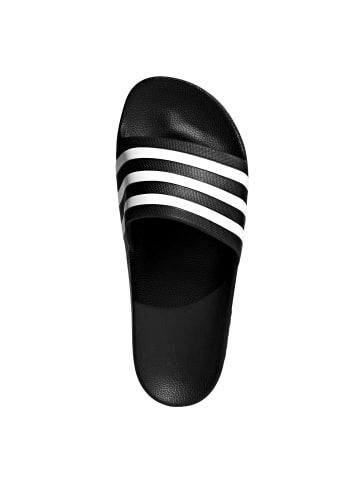 adidas Badeschuhe Adilette Aqua in Schwarz