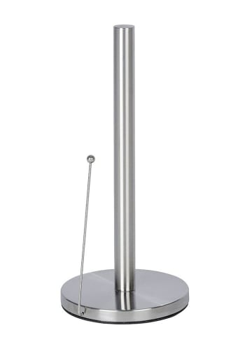 Wenko Küchenrollenhalter Clayton in Silbern, (B) 15 x (H) 33 x (L) 15 cm