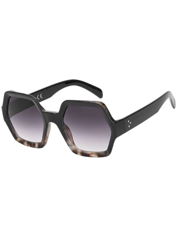 BEZLIT Damen Sonnenbrille in Schwarz-Marmoriert