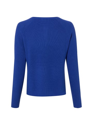 Marie Lund Strickjacke in indigo - 0007