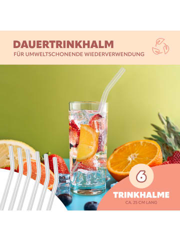 bremermann 6er Glas-Trinkhalme