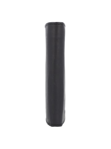 Greenburry Geldbörse RFID Schutz Leder 12.5 cm schwarz