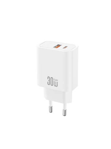 XO XO Wandladegerät CE42 PD 30W 1x USB-C 1x USB weiß