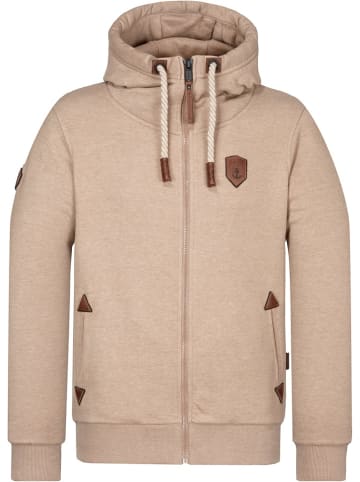 naketano Hoodie "Schwarzkopf" in Braun