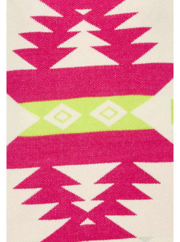 myMo Women Sweater in Wollweiss Fuchsia