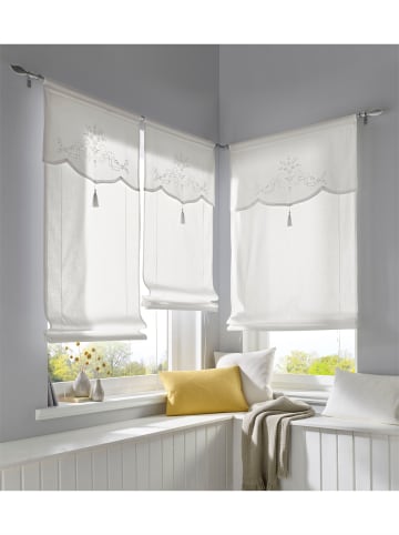 Heine Bändchenrollo in weiß