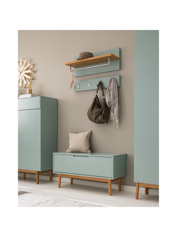 home24 Garderobenleiste LINDHOLM in Grün