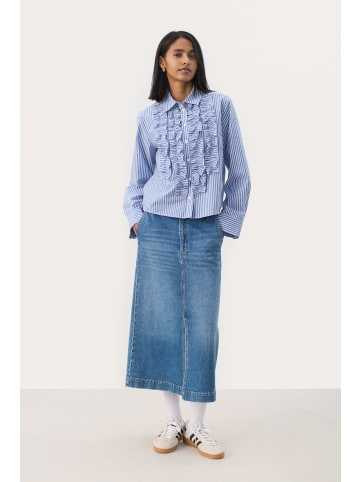 PART TWO Langarm - Hemd PranveraPW in Amparo Blue Stripe