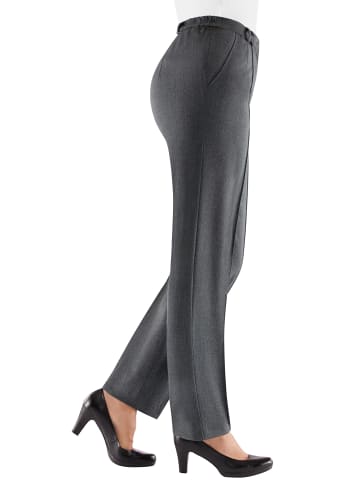 WITT WEIDEN Hose in dunkelgrau-meliert