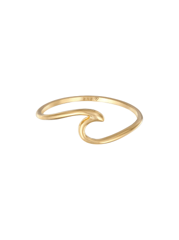 Elli Ring 585 Gelbgold Wellen in Gold