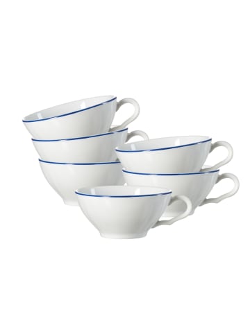 Ritzenhoff & Breker 6er Set Teetassen Ostfriese 100 ml in Blau