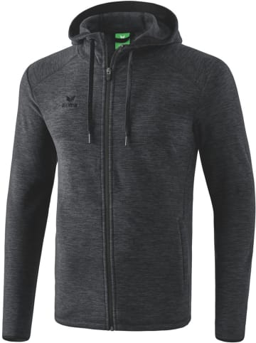 erima Kinder Fleecejacke/Fleecepullover "Fleecejacke" in Schwarz
