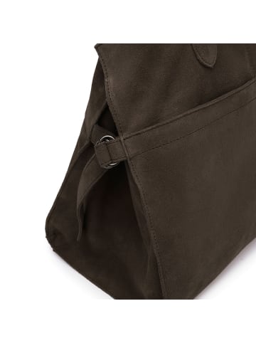 FREDs BRUDER Softly Schultertasche Leder 40 cm wren