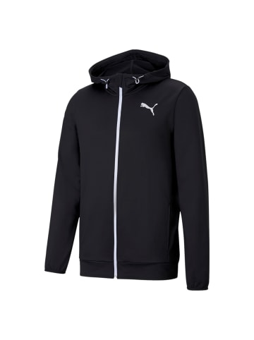 Puma Sweatjacke RTG FZ Hoodie in schwarz