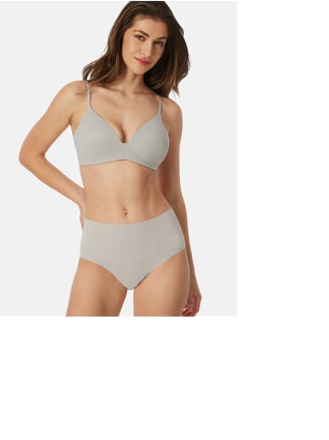 Schiesser Bügelloser BH Invisible Soft Padded in grau-jaspe