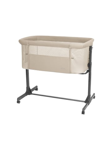 Kikkaboo Beistellbett Noah verstellbar in braun