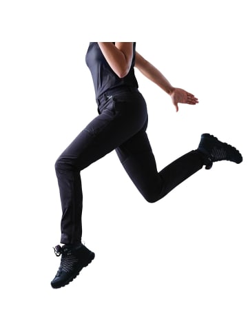 Regatta Zip Off Wanderhose in Schwarz