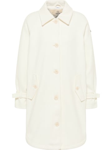 DreiMaster Vintage Damen Übergangsmantel Aus Wollgemisch in Wollweiss