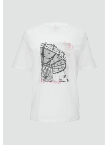 s.Oliver T-Shirt in 01D2_weiß