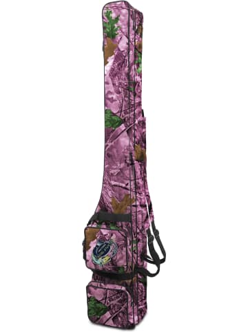Normani Outdoor Sports Rutentasche 1,60 m RodBox Triple in Hunting Camo Pink