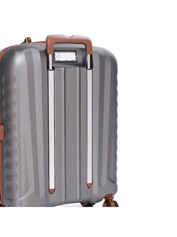Roncato E-Lite 4 Rollen Kabinentrolley 55 cm in cognac-titan