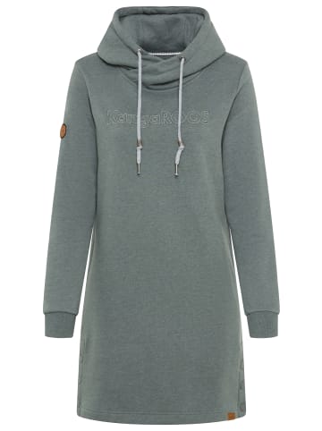 Kangaroos Sweatkleid in Salbeigrün