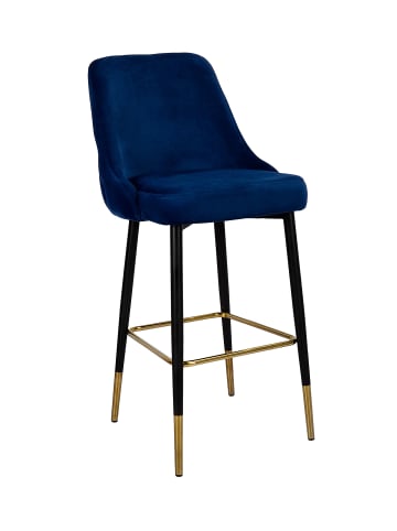 Kayoom Stuhl Barstuhl Moonlight in blau